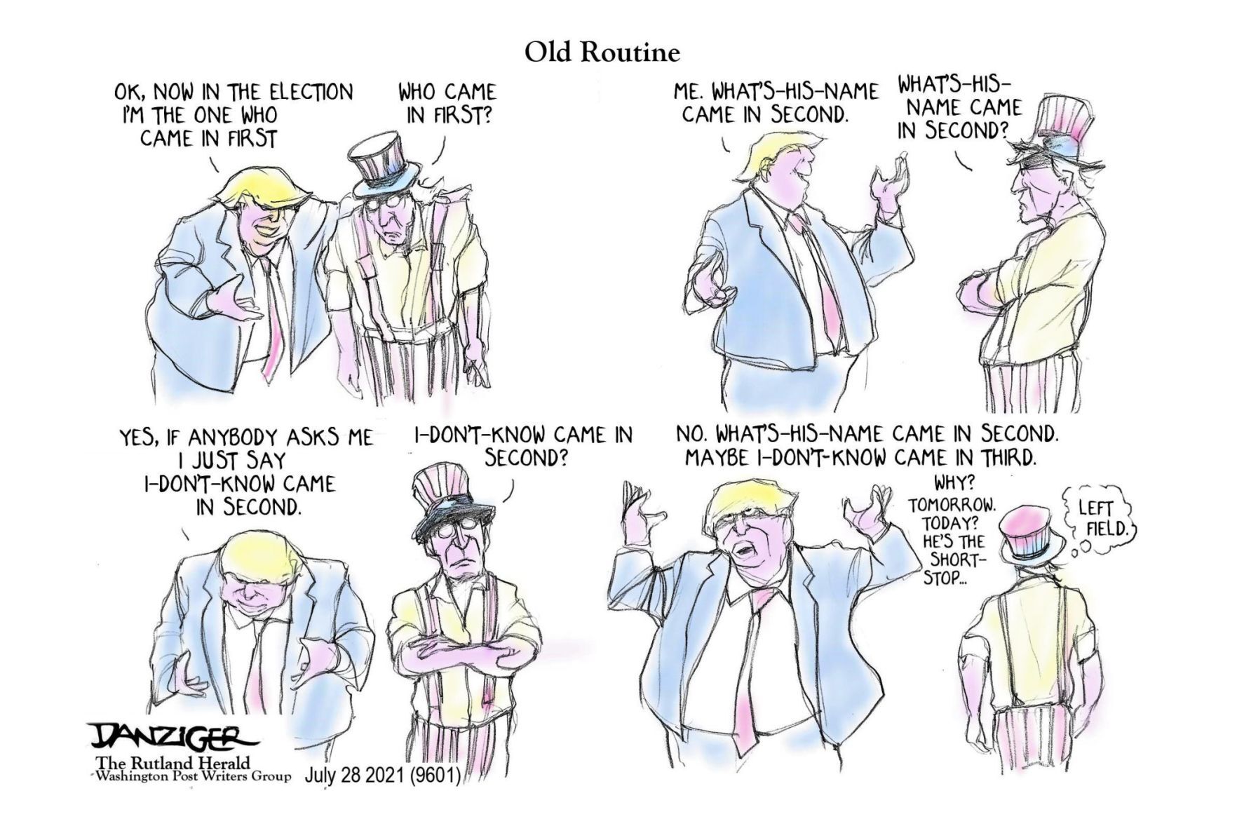Jeff Danziger cartoon